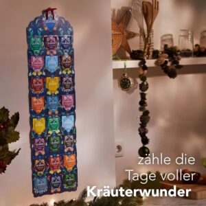 Alternative view of Pukka Organic Tea Gift Set, Advent Calendar, "Feel-Good Calendar 2025", Environmentally Friendly, No Chocolate, Dairy Free, Gift Idea, 12 Tea Variations, 24 Tea Bags