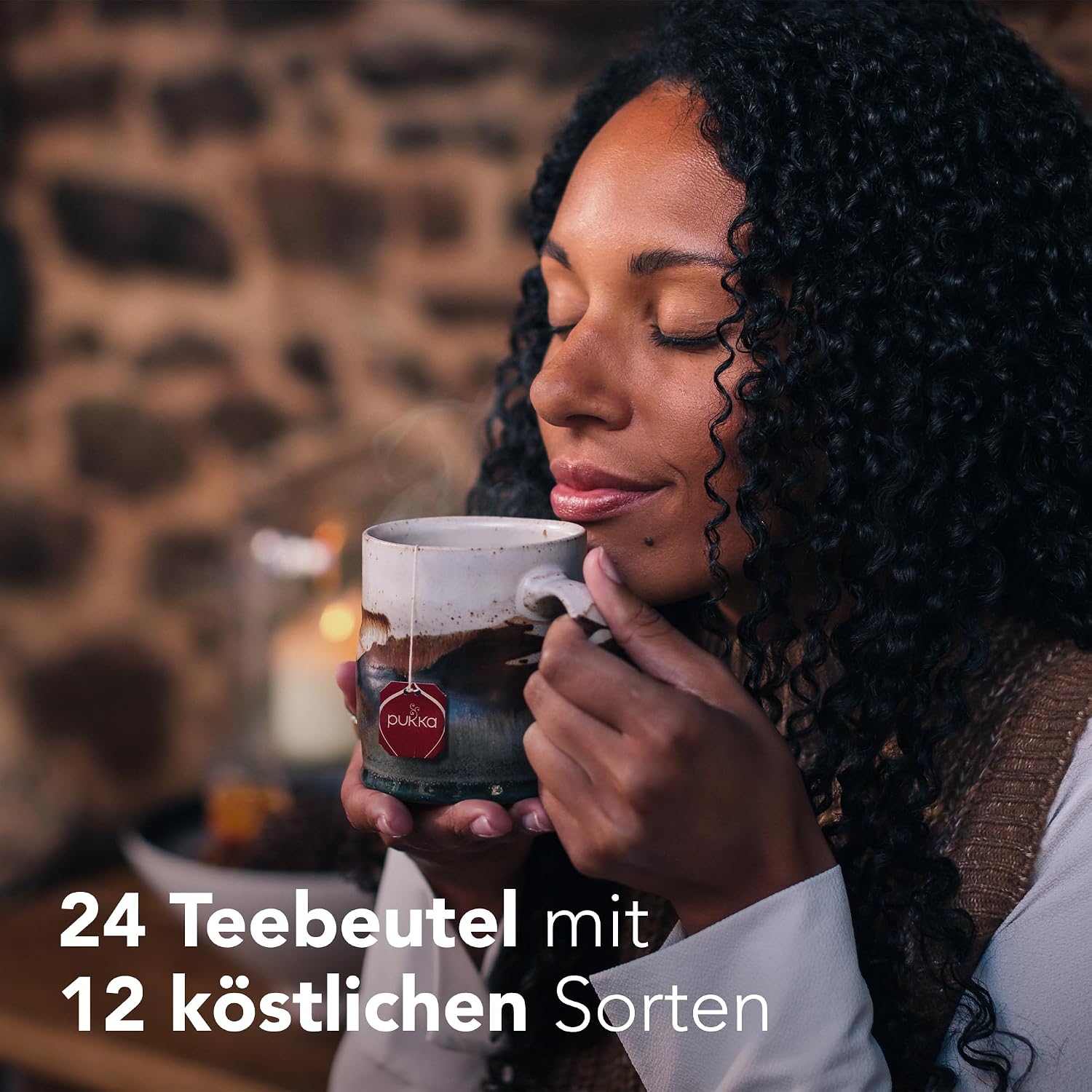Pukka Organic Tea Gift Set, Advent Calendar, "Feel-Good Calendar 2025", Environmentally Friendly, No Chocolate, Dairy Free, Gift Idea, 12 Tea Variations, 24 Tea Bags – Bild 4