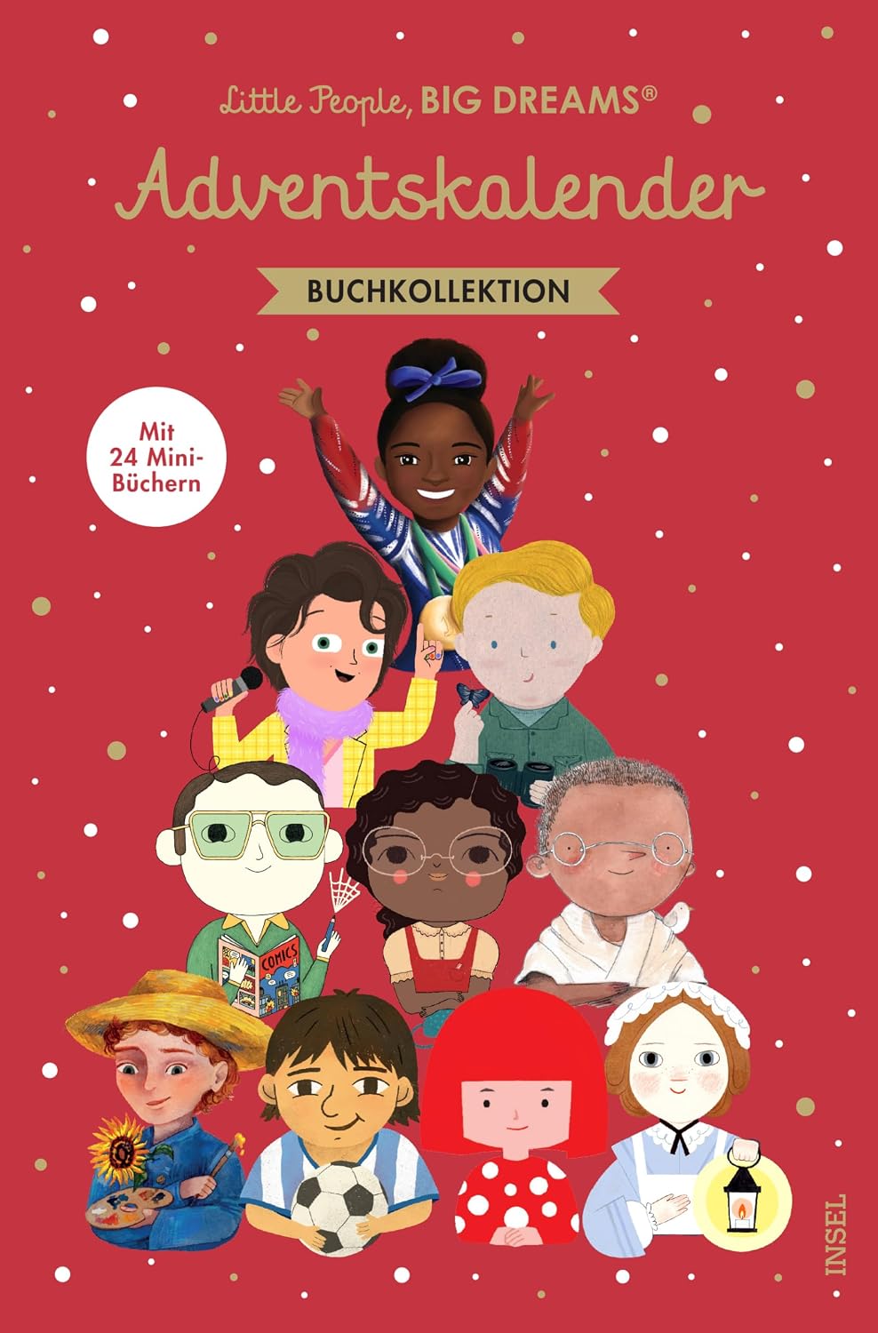Little People, BIG DREAMS – Adventskalender: Mein liebster Minibuch-Adventskalender 2026 (Little People, BIG DREAMS (Deutsche Ausgabe))