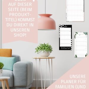 Schöne Güter® Family Calendar 2027 Family Planner 5 Columns with Stickers Holidays and Holidays Animal Illustrations 23 x 43 cm Art Calendar Drawn Playful Dreamy Artist Edition – Bild 8