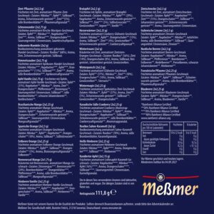 Alternative view of Meßmer Tea Advent Calendar 2026-24 Doors with 48 Tea Bags