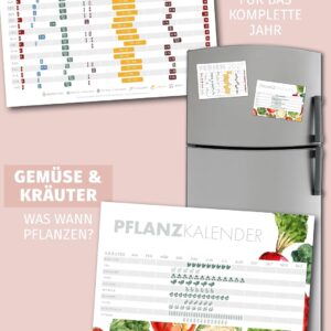 Schöne Güter® Family Calendar 2027 Family Planner 5 Columns with Stickers Holidays and Holidays Animal Illustrations 23 x 43 cm Art Calendar Drawn Playful Dreamy Artist Edition – Bild 5