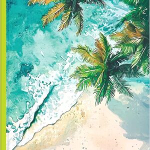 Buchkalender Style Beach 2027: Taschenkalender A5 (14,5x21 cm) - Tagesplaner mit Zeiteinteilung, Leseband, Notizbereich & Monatsübersicht, für Beruf, Schule & Alltag