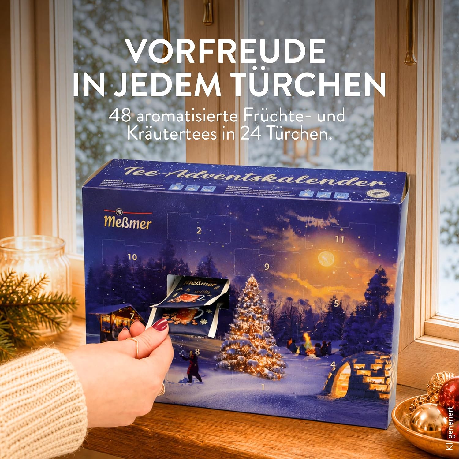 Meßmer Tea Advent Calendar 2026-24 Doors with 48 Tea Bags – Bild 5