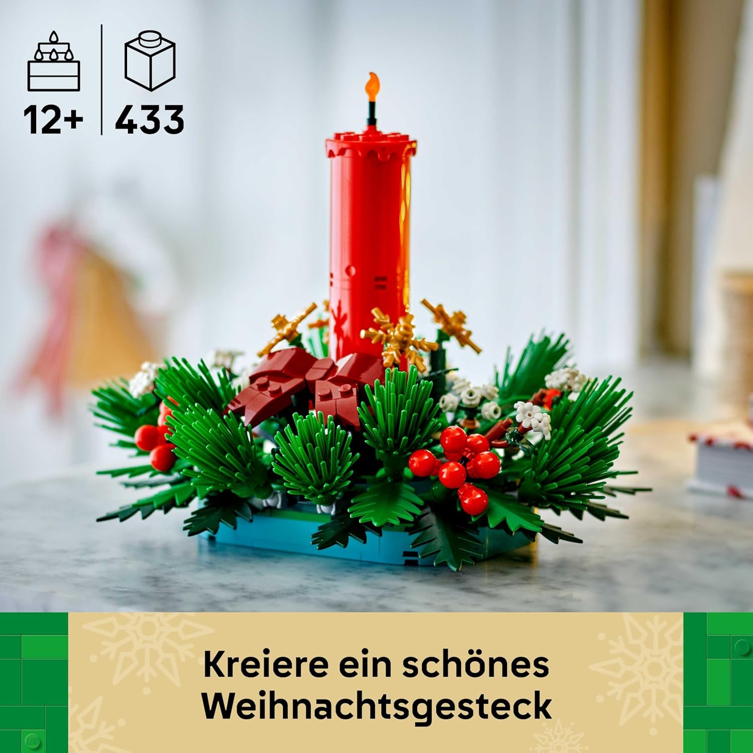LEGO 40743 Christmas Arrangement – Bild 3