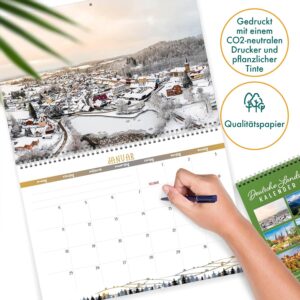 Wall Calendar 2027 Germany, Calendar German Landscapes – Bild 4