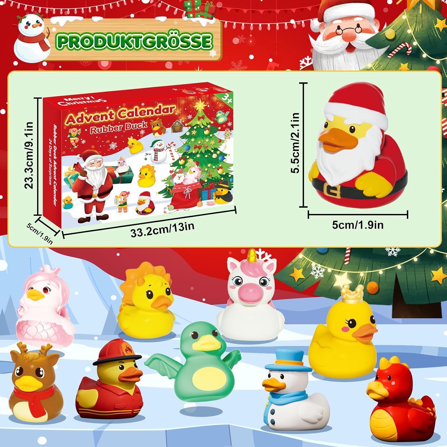 Ducks Advent Calendar 2026 Children - 24 Days Christmas Calendar – Bild 4