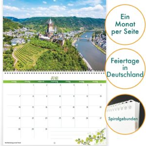 Wall Calendar 2027 Germany, Calendar German Landscapes – Bild 5
