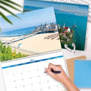 Wall Calendar 2027 Germany, Calendar German Landscapes – Bild 6
