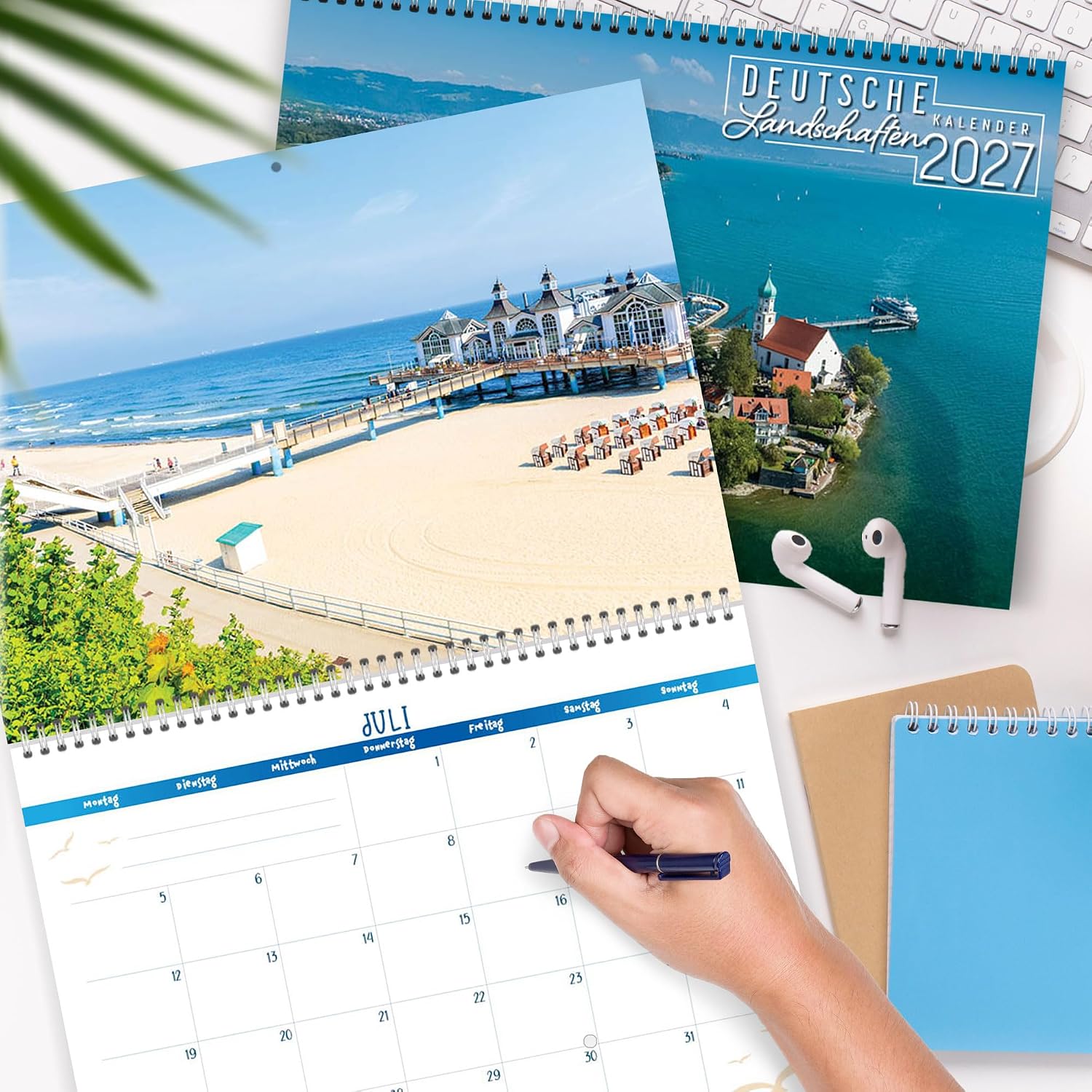 Wall Calendar 2027 Germany, Calendar German Landscapes – Bild 6
