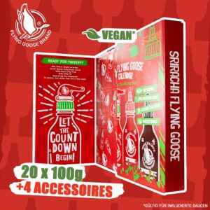 FLYING GOOSE Advent Calendar, Exclusive Gift for Foodies & Sauce Fans – Bild 2