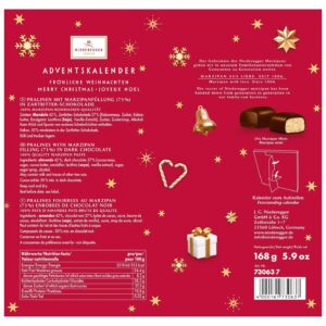Niederegger Glamour Mini Advent Calendar 1 x 168 g – Bild 2