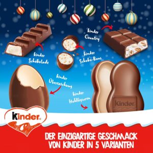 Kinder Maxi Mix Advent Calendar 2026, with 8 Hollow Figures & Chocolate – Bild 8