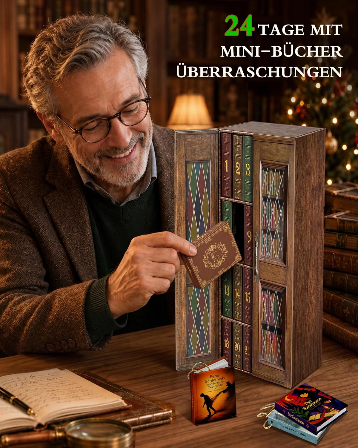 Mini Books Advent Calendar 2026, German Mini Books for Book Lovers – Bild 2