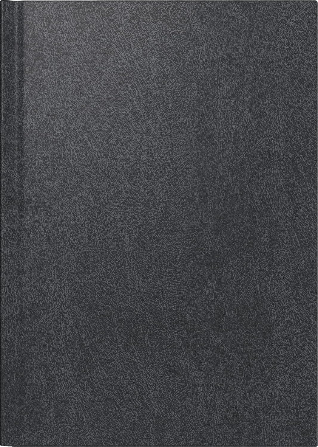BRUNNEN Book Calendar Model 795 2027 | A5, Plastic, Black