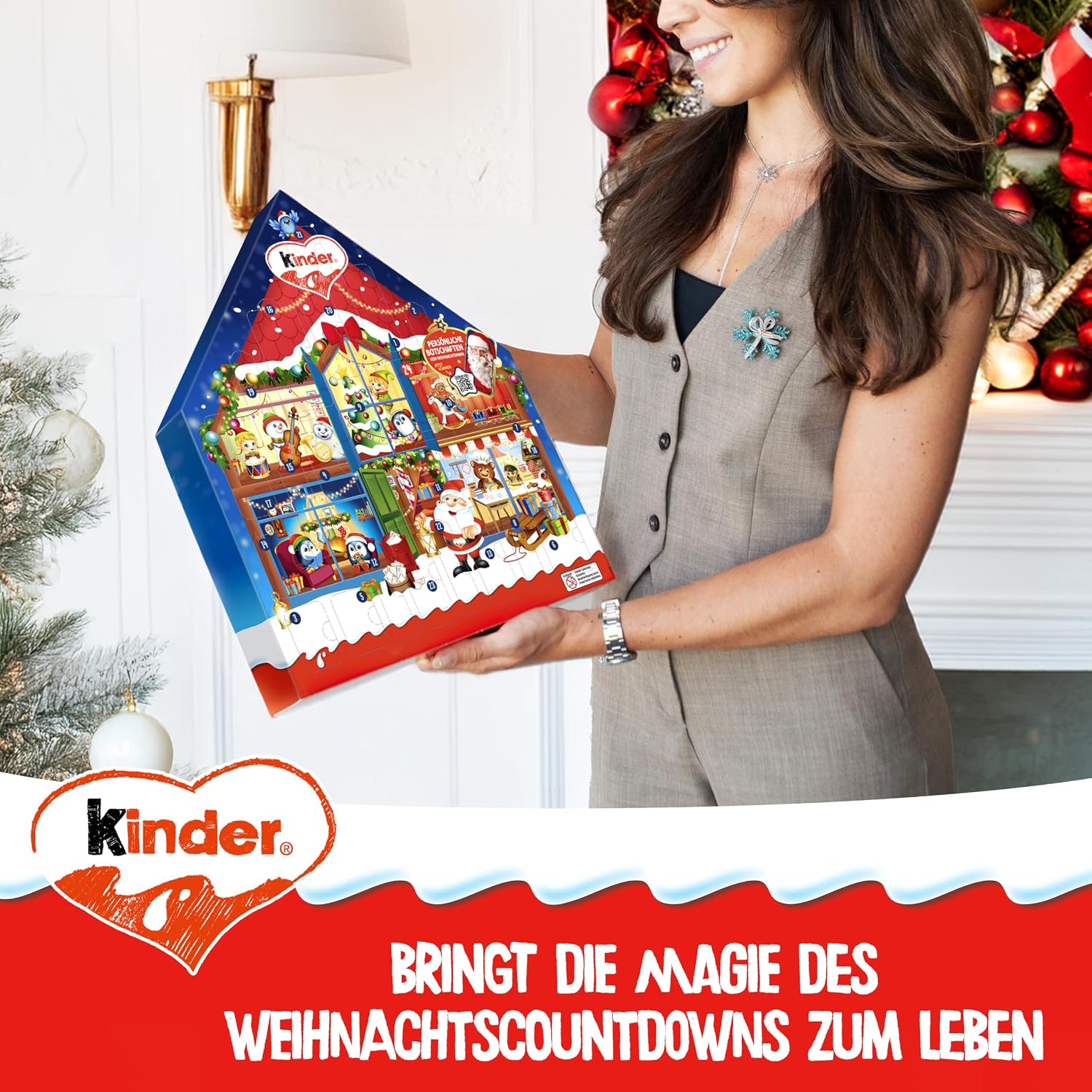 Kinder Maxi Mix Advent Calendar 2026, with 8 Hollow Figures & Chocolate – Bild 7