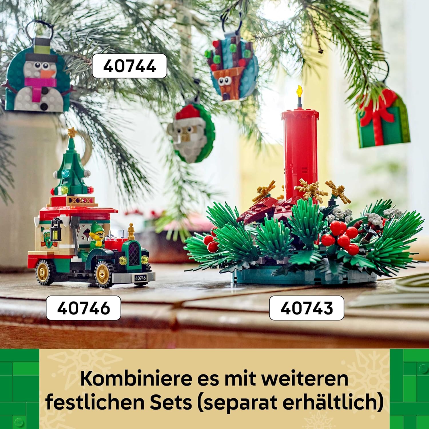 LEGO 40743 Christmas Arrangement – Bild 8