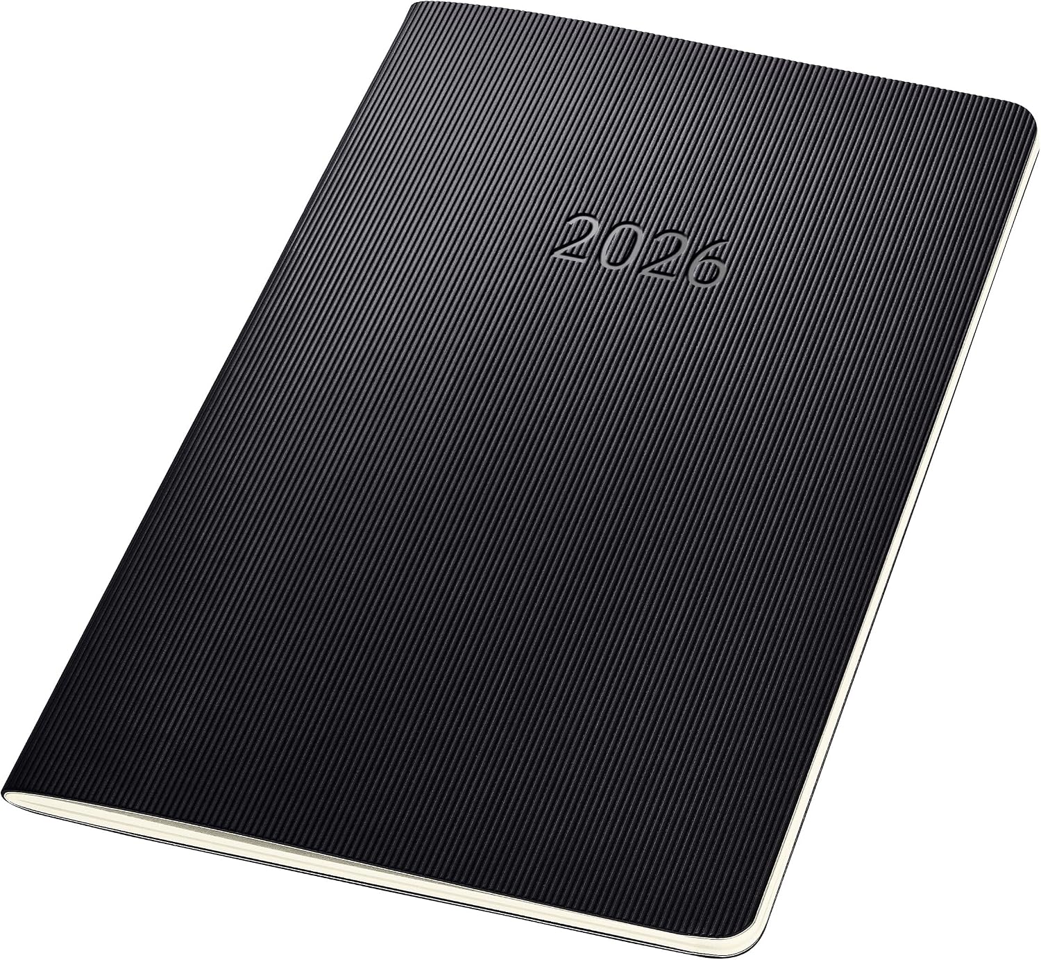 SIGEL C2684 Monthly Calendar Book Monthly Planner 2026, Approx. A5, Black, Soft Cover, 2 Pages = 1 Month, 64 Pages, Quick Pocket, Made from Sustainable Paper, Conceptum – Bild 10