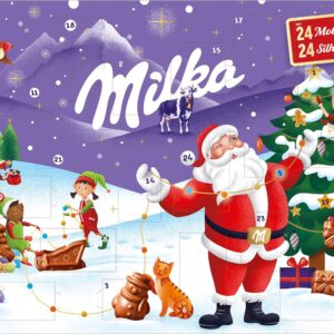 Alternative view of Milka Advent Calendar, 24 Doors with Alpine Milk Chocolate, 200 g